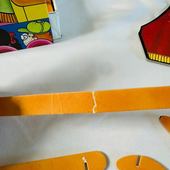 Vintage 80s Theatre Dual-Sided Medieval Fairy Tale Set Made in Spain - Picture 8 of 16